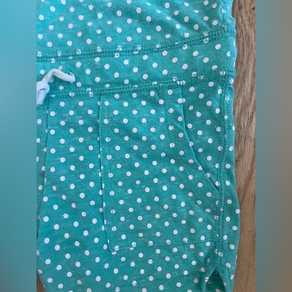 Nike Teal and White Polka Dot Racerback romper jumper - Picture 4 of 6